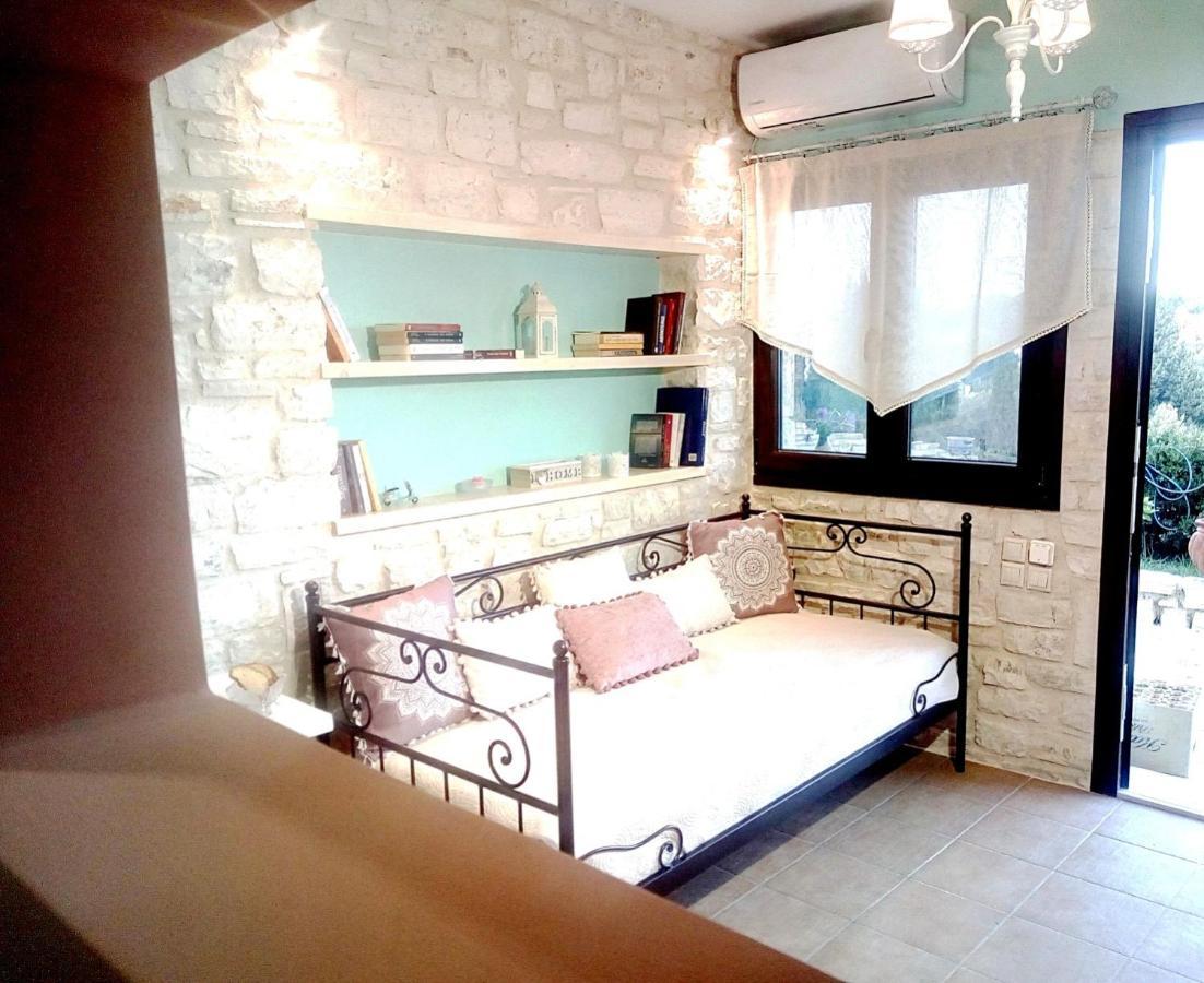 Stone Studio In Nature With View To Corfu Town! Evropouloi Exteriér fotografie