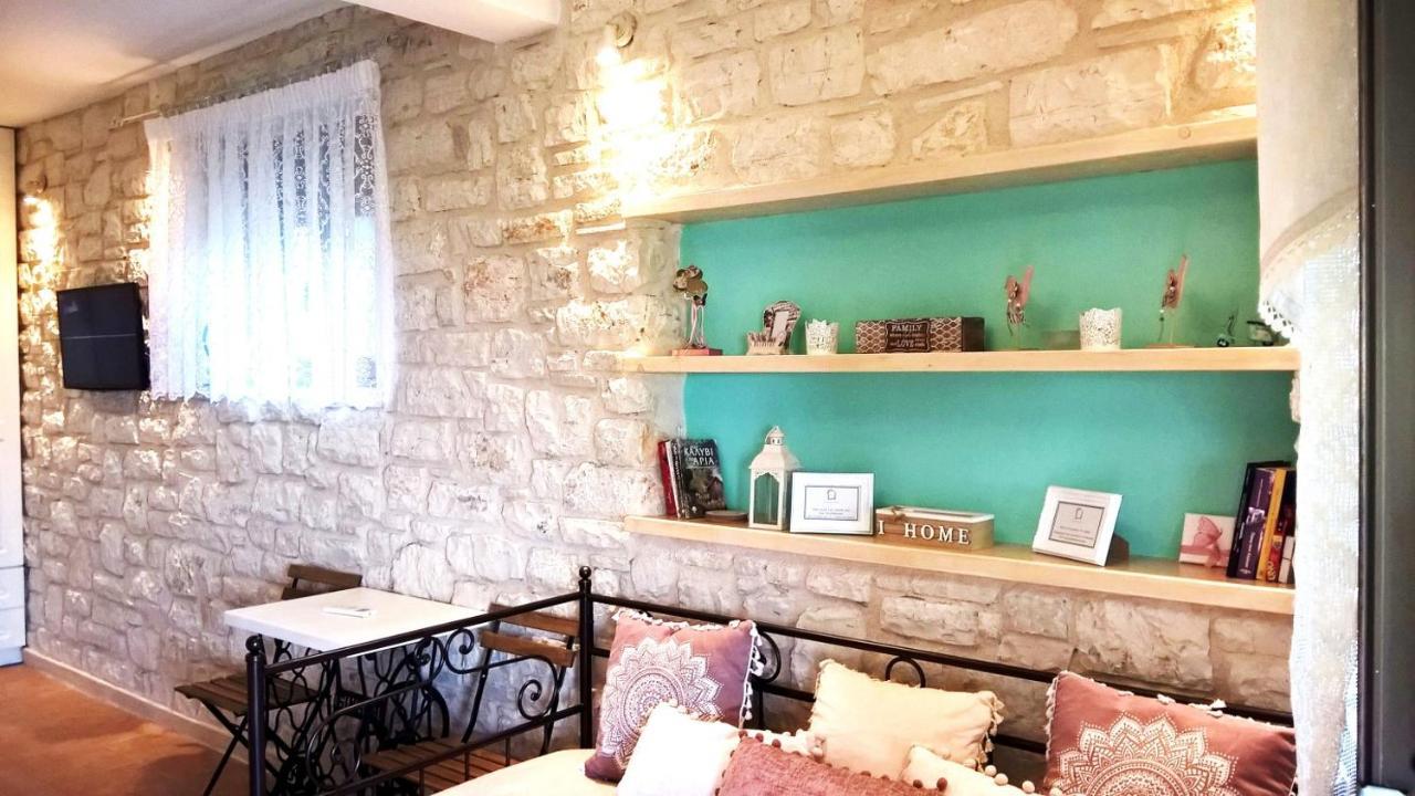 Stone Studio In Nature With View To Corfu Town! Evropouloi Exteriér fotografie